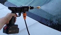 ТОП-3 минимоек высокого давления с работой от аккумулятора